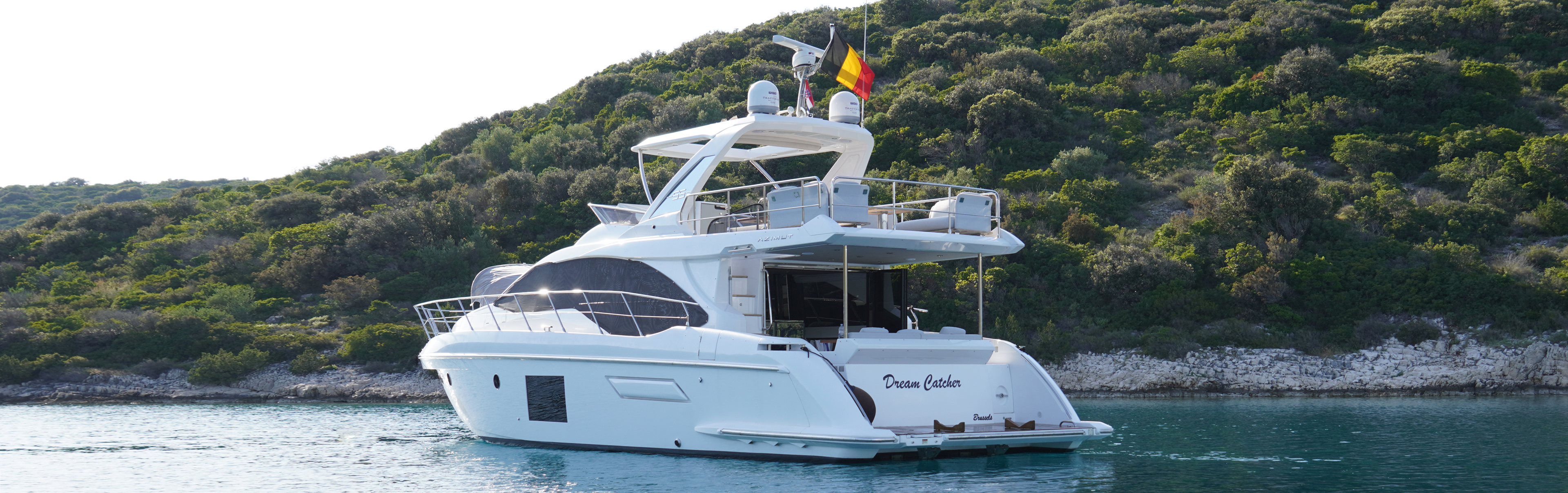 Azimut 55 Fly Dream Catcher - AB Yacht Charter Belgium